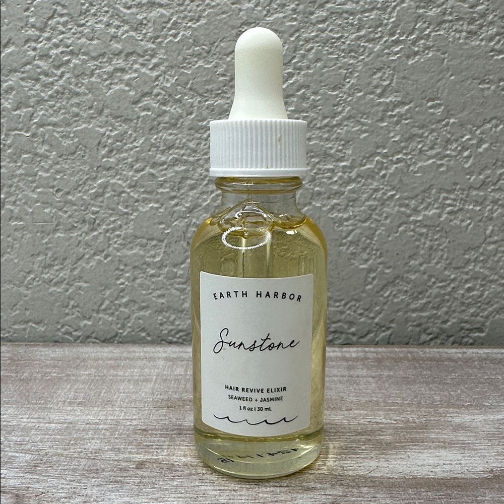 $8 🌙 Earth Harbor Sunstone Hair‎ Revive Elixer NEW FULL SZ